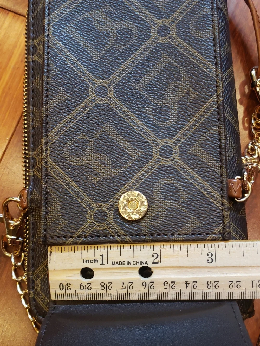 Zip Around Crossbody Wallet. Dasein Brand. Wristlet